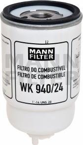 Mann-Filter WK 940/24 - Polttoainesuodatin inparts.fi