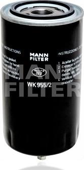 Mann-Filter WK 955/2 - Polttoainesuodatin inparts.fi