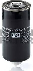 Mann-Filter WK 950/16 - Polttoainesuodatin inparts.fi