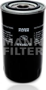 Mann-Filter WK 950/13 - Polttoainesuodatin inparts.fi