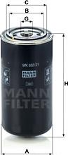 Mann-Filter WK 950/21 - Polttoainesuodatin inparts.fi