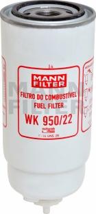 Mann-Filter WK 950/22 - Polttoainesuodatin inparts.fi