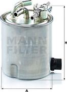 Mann-Filter WK 9025 - Polttoainesuodatin inparts.fi