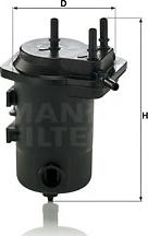 Mann-Filter WK 9028 z - Polttoainesuodatin inparts.fi