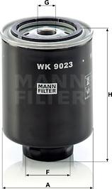 Mann-Filter WK 9023 z - Polttoainesuodatin inparts.fi