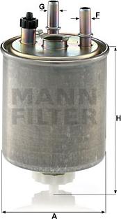 Mann-Filter WK 9022 - Polttoainesuodatin inparts.fi