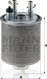 Mann-Filter WK 918/1 - Polttoainesuodatin inparts.fi