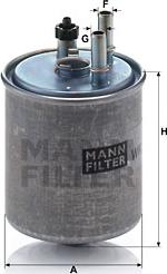 Mann-Filter WK 918/2 x - Polttoainesuodatin inparts.fi