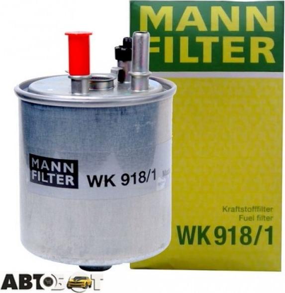 Mann-Filter WK 918 - Polttoainesuodatin inparts.fi