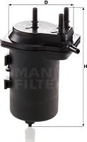 Mann-Filter WK 939/7 - Polttoainesuodatin inparts.fi