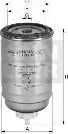 Mann-Filter WK 932/1 - Polttoainesuodatin inparts.fi