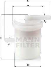 Mann-Filter WK 42/81 - Polttoainesuodatin inparts.fi