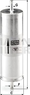 Mann-Filter WK 516 - Polttoainesuodatin inparts.fi