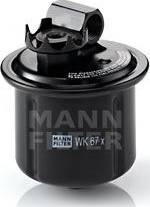 Mann-Filter WK 67 x - Polttoainesuodatin inparts.fi