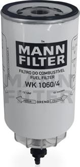 Mann-Filter WK 1060/4 - Polttoainesuodatin inparts.fi