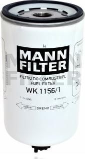 Mann-Filter WK 1156/1 - Polttoainesuodatin inparts.fi