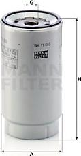 Mann-Filter WK 11 003 z - Polttoainesuodatin inparts.fi