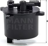 Mann-Filter WK 12 004 - Polttoainesuodatin inparts.fi