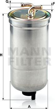 Mann-Filter WK 853/16 - Polttoainesuodatin inparts.fi