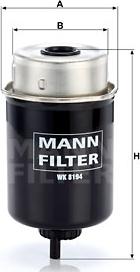 Mann-Filter WK 8194 - Polttoainesuodatin inparts.fi