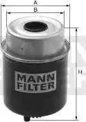 Mann-Filter WK 814/1 - Polttoainesuodatin inparts.fi