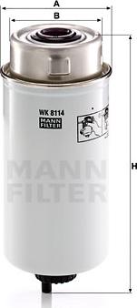 Mann-Filter WK 8114 - Polttoainesuodatin inparts.fi