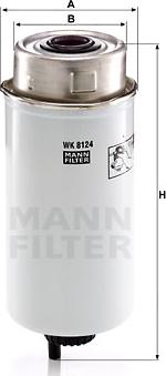 Mann-Filter WK 8124 - Polttoainesuodatin inparts.fi