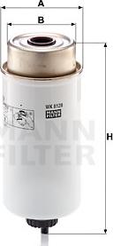 Mann-Filter WK 8120 - Polttoainesuodatin inparts.fi