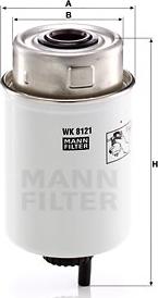 Mann-Filter WK 8121 - Polttoainesuodatin inparts.fi