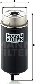 Mann-Filter WK 8172 - Polttoainesuodatin inparts.fi