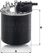 Mann-Filter WK 820/15 - Polttoainesuodatin inparts.fi