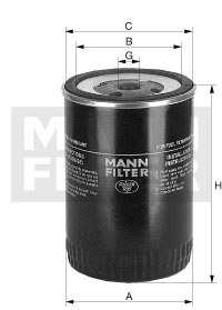 Mann-Filter WK 731/1 - Polttoainesuodatin inparts.fi