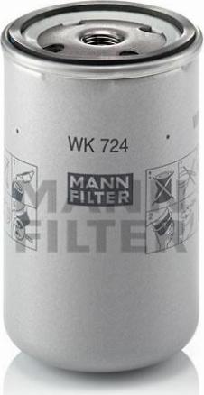 Mann-Filter WK 724 - Polttoainesuodatin inparts.fi