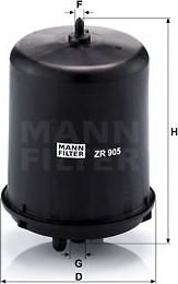 Mann-Filter ZR 905 z - Öljynsuodatin inparts.fi