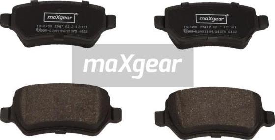 Maxgear 19-0450 - Jarrupala, levyjarru inparts.fi