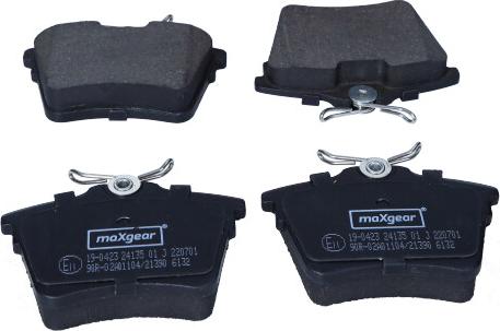 Maxgear 19-0423 - Jarrupala, levyjarru inparts.fi