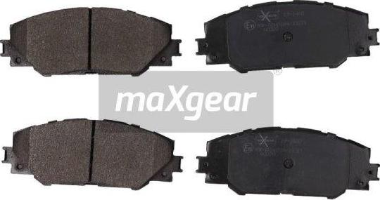 Maxgear 19-1460 - Jarrupala, levyjarru inparts.fi