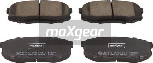 Maxgear 19-1473 - Jarrupala, levyjarru inparts.fi