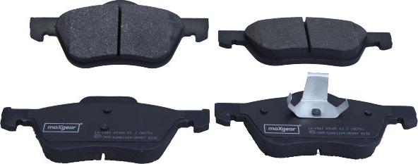 Maxgear 19-1561 - Jarrupala, levyjarru inparts.fi