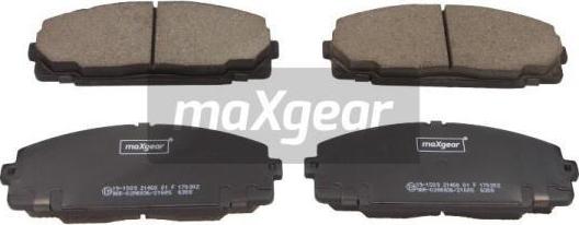 Maxgear 19-1509 - Jarrupala, levyjarru inparts.fi