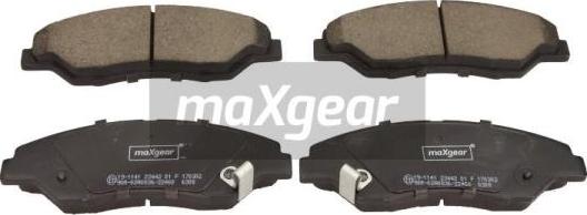 Maxgear 19-1141 - Jarrupala, levyjarru inparts.fi