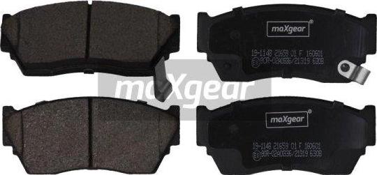 Maxgear 19-1148 - Jarrupala, levyjarru inparts.fi