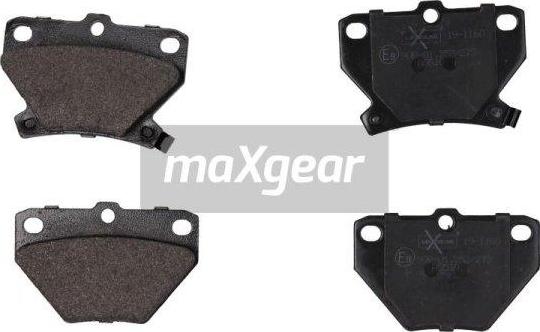 Maxgear 19-1160 - Jarrupala, levyjarru inparts.fi