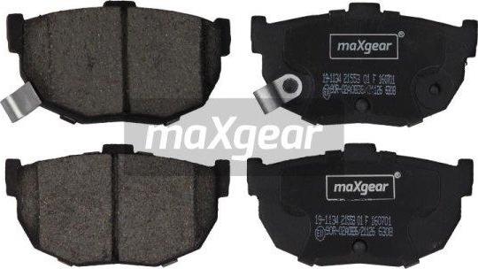 Maxgear 19-1134 - Jarrupala, levyjarru inparts.fi