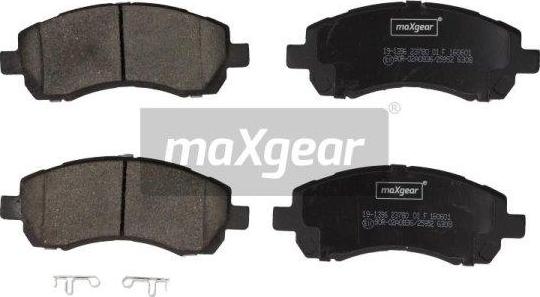 Maxgear 19-1396 - Jarrupala, levyjarru inparts.fi