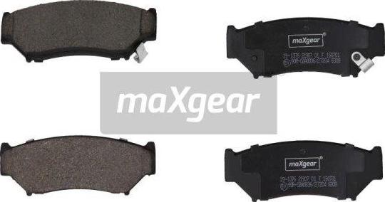 Maxgear 19-1376 - Jarrupala, levyjarru inparts.fi