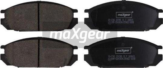 Maxgear 19-1741 - Jarrupala, levyjarru inparts.fi