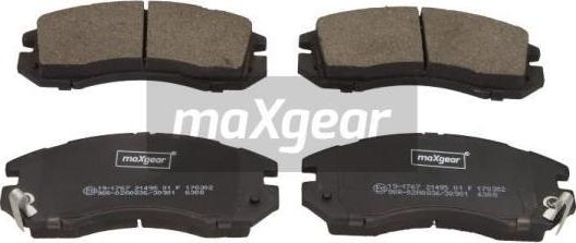 Maxgear 19-1767 - Jarrupala, levyjarru inparts.fi