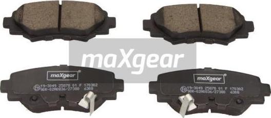 Maxgear 19-3049 - Jarrupala, levyjarru inparts.fi