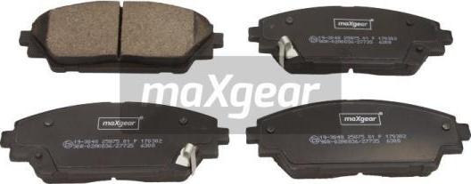 Maxgear 19-3048 - Jarrupala, levyjarru inparts.fi